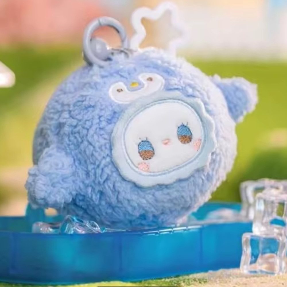 🆕 Lucky Emma Rua Rua Zoo Plushes keychain.